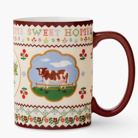 Rifle Paper Co. Other - Home Sweet Home Porcelain Mug, Size 16 oz.,Retail Price $24.00 USD